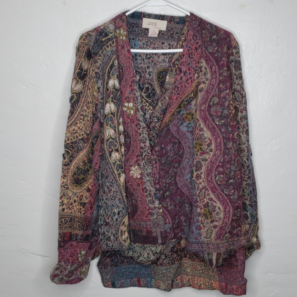 Anii by Natural Boho Cardigan Size S